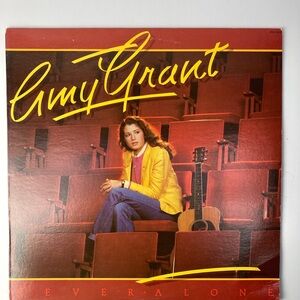 Amy Grant Never Alone Vinyl Record Album LP